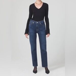Citizens of Humanity  Daphne Straight Leg Denim Jeans | Size 24